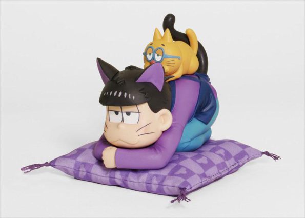 Osomatsu-san – Ichimatsu Cat Paperweight & Esper Nyanko Memo Stand 1