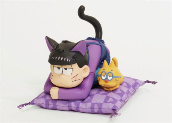 Osomatsu-san – Ichimatsu Cat Paperweight & Esper Nyanko Memo Stand 2