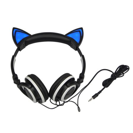Cat Ear Headphones Black